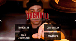 Desktop Screenshot of dognvillburger.no