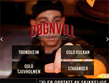 Tablet Screenshot of dognvillburger.no